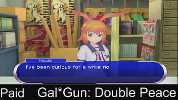 Preview 1 of Clit Working - Gal*Gun: Double Peace Episode4-1