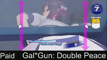 Preview 4 of Clit Working - Gal*Gun: Double Peace Episode4-1