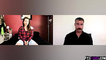 Preview 2 of Indian Pornindian - Pervy counselor Charles Dera started his online counseling with troubled teen Keisha Grey. He manipulates her to do a sexy cam show until she cum.