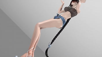 Preview 2 of Girl Shoves Octopus In Pussy - [MMD R18] k a n g x i-chocolate cream