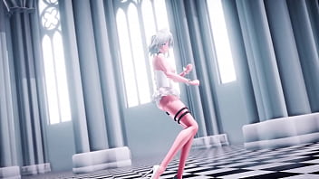 Preview 3 of Indian Vabi Sez - [MMD T o u h o u] S a k u y a I z a y o i [HIGHER]