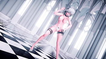 Preview 4 of Indian Vabi Sez - [MMD T o u h o u] S a k u y a I z a y o i [HIGHER]