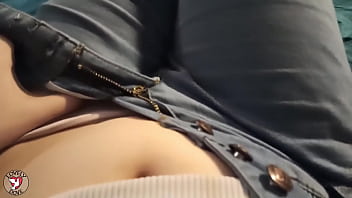 Preview 1 of Sister Seduces Sex - Pawg Teen Masturbate Her Hairy Pussy In Video Chat | Lovely Dove