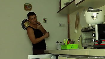 Preview 2 of Maa Celebrate - Quarantine fun at home with skinny amateur Julia
