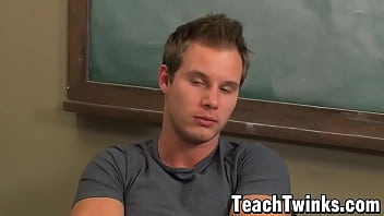 Preview 1 of Step Father Finguring - Teacher Tyler Andrews anal fucks twink student Elijah White