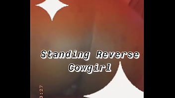 Preview 1 of Devan Blue - Fat Ass Ebony Standing Reverse Cowgirl BBC | .com/MissSavage25