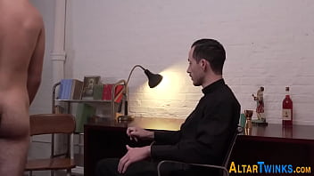 Preview 2 of Dr Ciro6 - Gay religious teen riding priest
