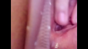 Preview 1 of Wrap Around Duct Tape Gag - Novia masturbandose para mi 3