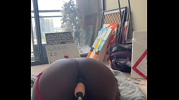 Preview 4 of Yen Boy Fast Time Sex Video Porn - Ebony can&#039_t take the fuck machine