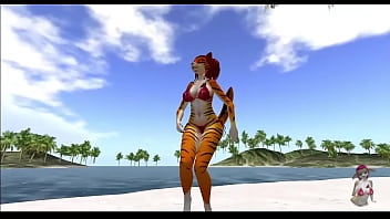 Preview 4 of Malaki Puson Ni Pinay - Beach fun and fuck with sexy fennec furry