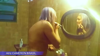 Preview 1 of American Pornvideo - Os bastidores de um filme porn&ocirc_ - Making Of Atriz  Cameron Brasil