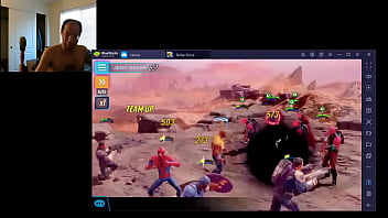 Preview 2 of Brutal Gang Rape Sex - Nude Gameplay Of A Marvel Game