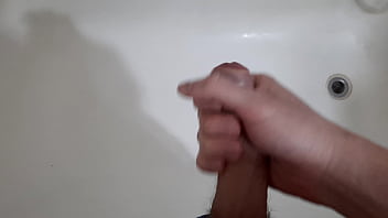 Preview 1 of Nurse Triple Penetration - Beautiful Cock CUMMING in the Bathtub