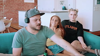 Preview 1 of Doritos Show - TEASER: DISTRACTION. Charlie Forde and Nova Hawthorne get hot and heavy when Nova&#039_s boyfriend ignores her
