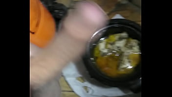Preview 3 of Sunny Loene Xxxxx - Showing my dinner whos the chicken here