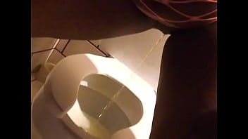 Preview 4 of Sex Videos Animalis - Big booty slut in orange fishnet stockings posing for camera in bathroom