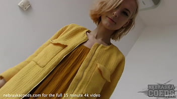 Preview 1 of Sex With Baraf Ka Tukda - fresh blonde 18yo poppy first time naked video fingering lipstick dildo to orgasm