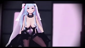 Preview 3 of Fuking Blood Coming - MMD SEXY DANCE 18