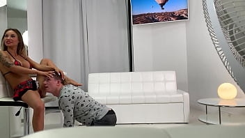 Preview 1 of Khalifa Arab Sex - Behind The Scenes Submissive Cuckolds Monika Fox (Free)