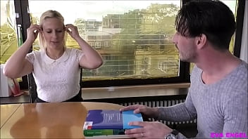Preview 1 of Masage Ted - EVA ENGEL: Italian stallion fucks blonde MILF at language lesson