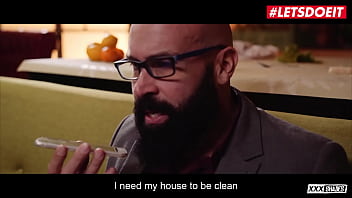 Preview 1 of Always Help Bro - LETSDOEIT - (Sandra Wellness &amp_ Max Cortes) Russian Maid Gets Cock From An Old Horny