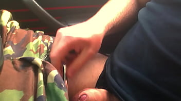 Preview 1 of Mom And Sister Gujarati - Crossdressed Wank In Car In Public - SlugsOfCumGuy
