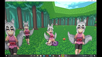 Preview 1 of Lana Rhodes Dancing In Jeans - Monster girl quest 3d