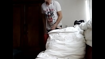 Preview 3 of Wife Strips I Wank - AnalAlain asshole 1
