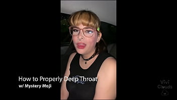 Preview 1 of Priest Fucks Beautiful Teens - How to Properly Deep Throat with Mystery Moji trailer