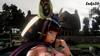 Preview 2 of 4some Lisbians Anal - MMD Luke36 Ramesses II  Follow the leader  MMD R18