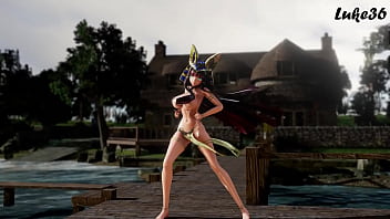 Preview 3 of 4some Lisbians Anal - MMD Luke36 Ramesses II  Follow the leader  MMD R18
