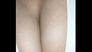 Preview 2 of Sex Flashing - Secret friend sucks my boobs