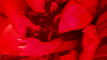 Preview 1 of Sensitive Cock Torture - Ricos sentones y cogida de perrito en el cuarto rojo! Me le vine adentro sin condon!