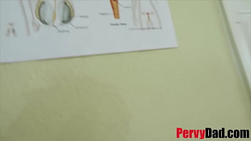 Preview 3 of House Wife Hom Mad Sex - step Daddy Teaches Sex Education- Leia Rae