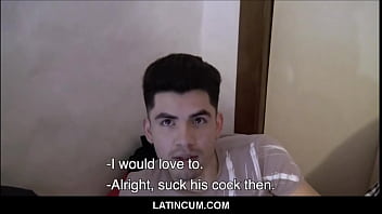 Preview 2 of Pidio Bokeb Cina Selinkuh Hd - Two Young Amateur Latino Teen Boys Diego &amp_ Xstian Fuck For Cash