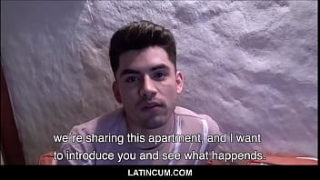 Preview 1 of Pidio Bokeb Cina Selinkuh Hd - Two Young Amateur Latino Teen Boys Diego &amp_ Xstian Fuck For Cash