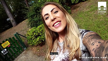 Preview 1 of Wir Im Pornokino - German Babe Mia Blow is ready for a fuck date (FULL SCENE)! StevenShame.Dating