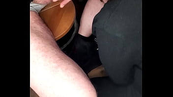 Preview 4 of Germany Tube - Mi succhia il cazzo di nascosto e ingoia tutto,  e io godo come una bestia!