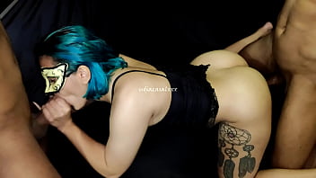 Preview 3 of Dog Fart Xxx - dei pra 2 dotados na frente do corno pau pequeno