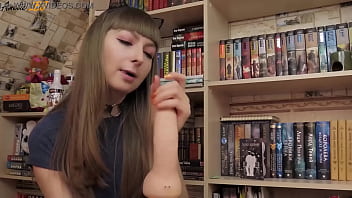Preview 3 of 15eyears Girl Sex Vidio First T - Sexy Girl Passionate Jerk Off and Sucking Sex Toy - Amateur