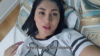 Preview 1 of Bokep Dahsat - horny teen busted masturbating with pillow