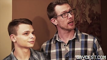 Preview 1 of Mom Son Massage Xxx Movies - Gaycest Threeway fuck between step daddy,  and big-dicked doctor