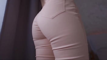 Preview 4 of Jain Xxx Sex - Jeans and Bare Ass Fetish! Perfect Booty! Free