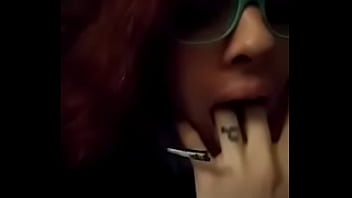 Preview 4 of Rica String - Sucking my fingers like a good girl