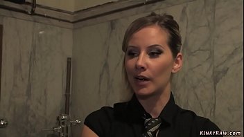 Preview 1 of Stripped Rape Gang - Maitresse canes big ass lesbian slave