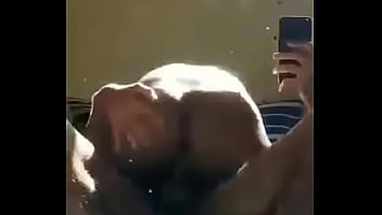 Preview 3 of Sex Indayn Shawr - COMENDO O PUTO EM FRENTE O ESPELHO