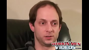 Preview 1 of Moran Xxx - Handsome hunk jerks off his throbbing dick after interview