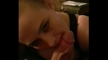 Preview 2 of Sanline3x - Girlfriend sucks my cock like a good little slut