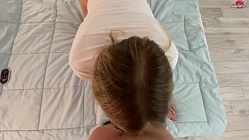Preview 2 of Julia Ann Fuck Jordi El Nino - Classmate Sensual Sucking Guy&#039_s Dick,  Doggystyle While Her Husband Is Away