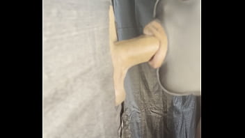 Preview 2 of Double Penetration On Teen - LATINO CONTRUCTION WORKER GETS A BLOWJOB AT DADDY BLACKS GLORYHOLE
